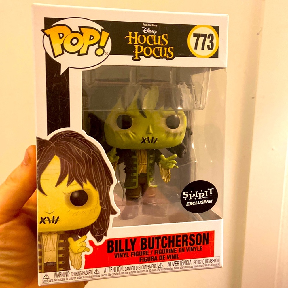 NM Billy Butcherson FUNKO POP! (Spirit Halloween Exclusive) Hocus Pocus